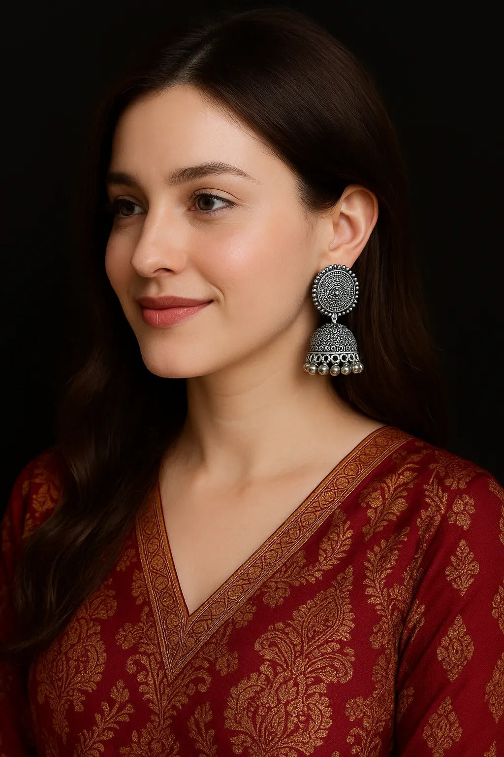 Oxidised Earrings