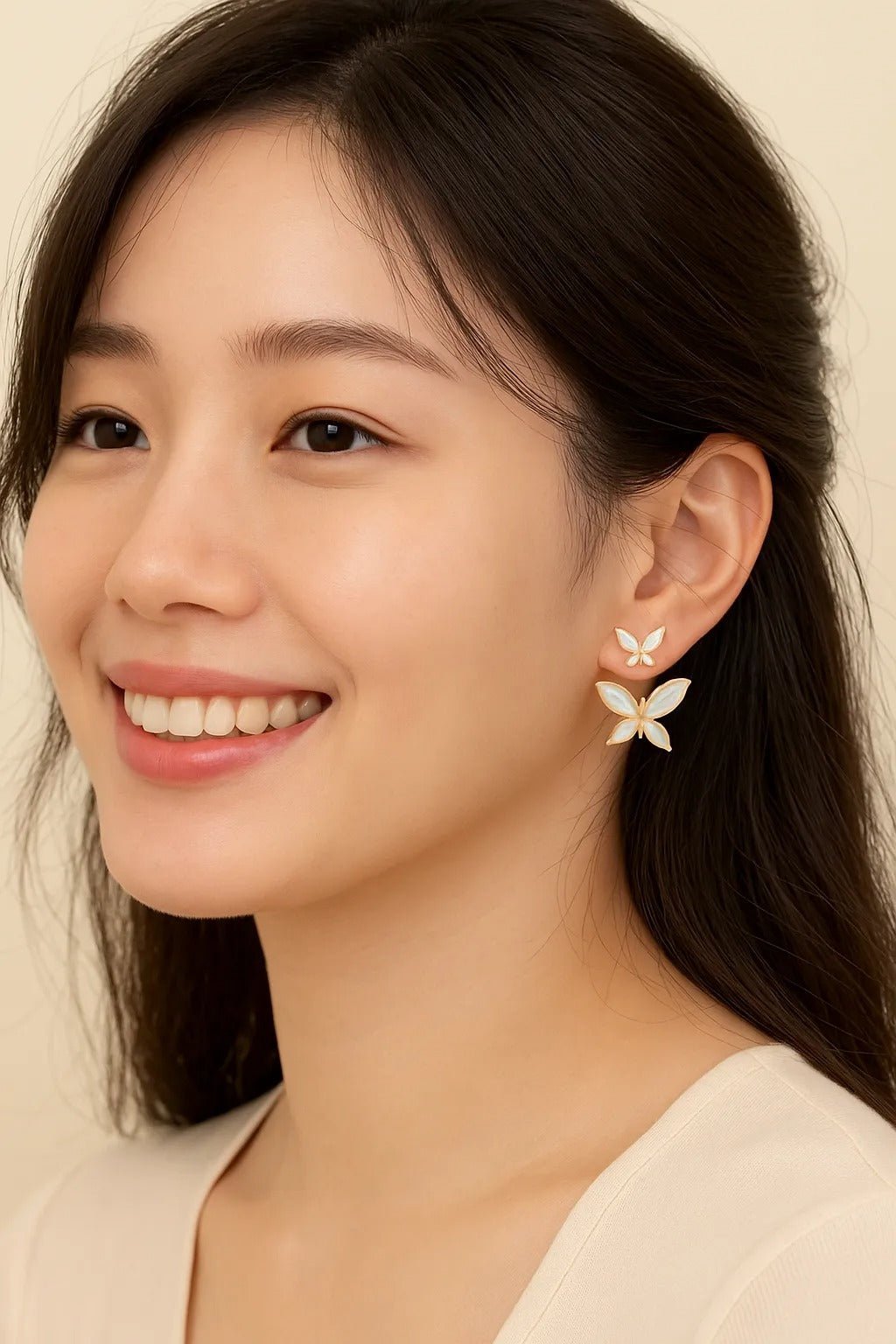 Korean Style Earrings - Nishkarsh the royal radiance