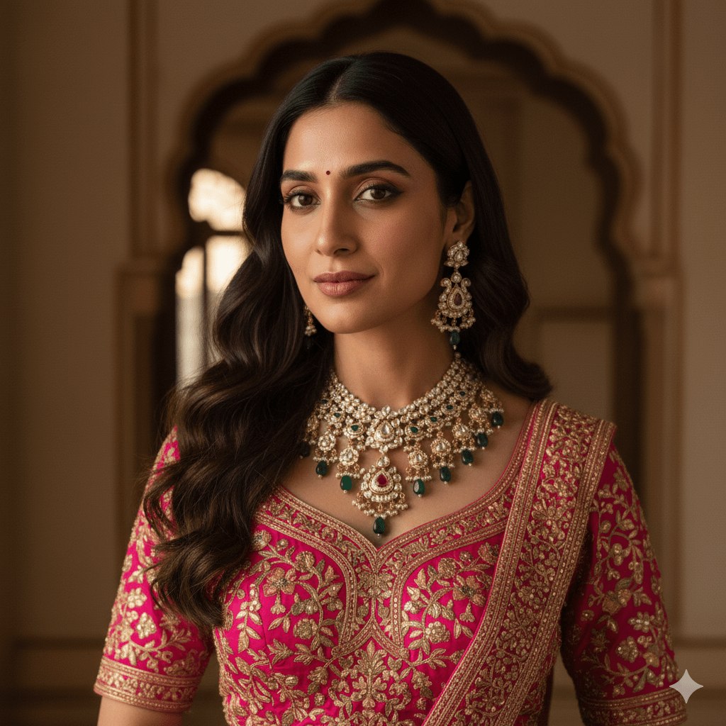Kundan Jewellery - Nishkarsh the royal radiance