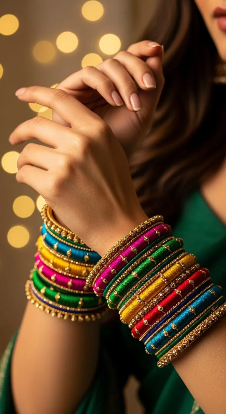 Silk Thread Bangles