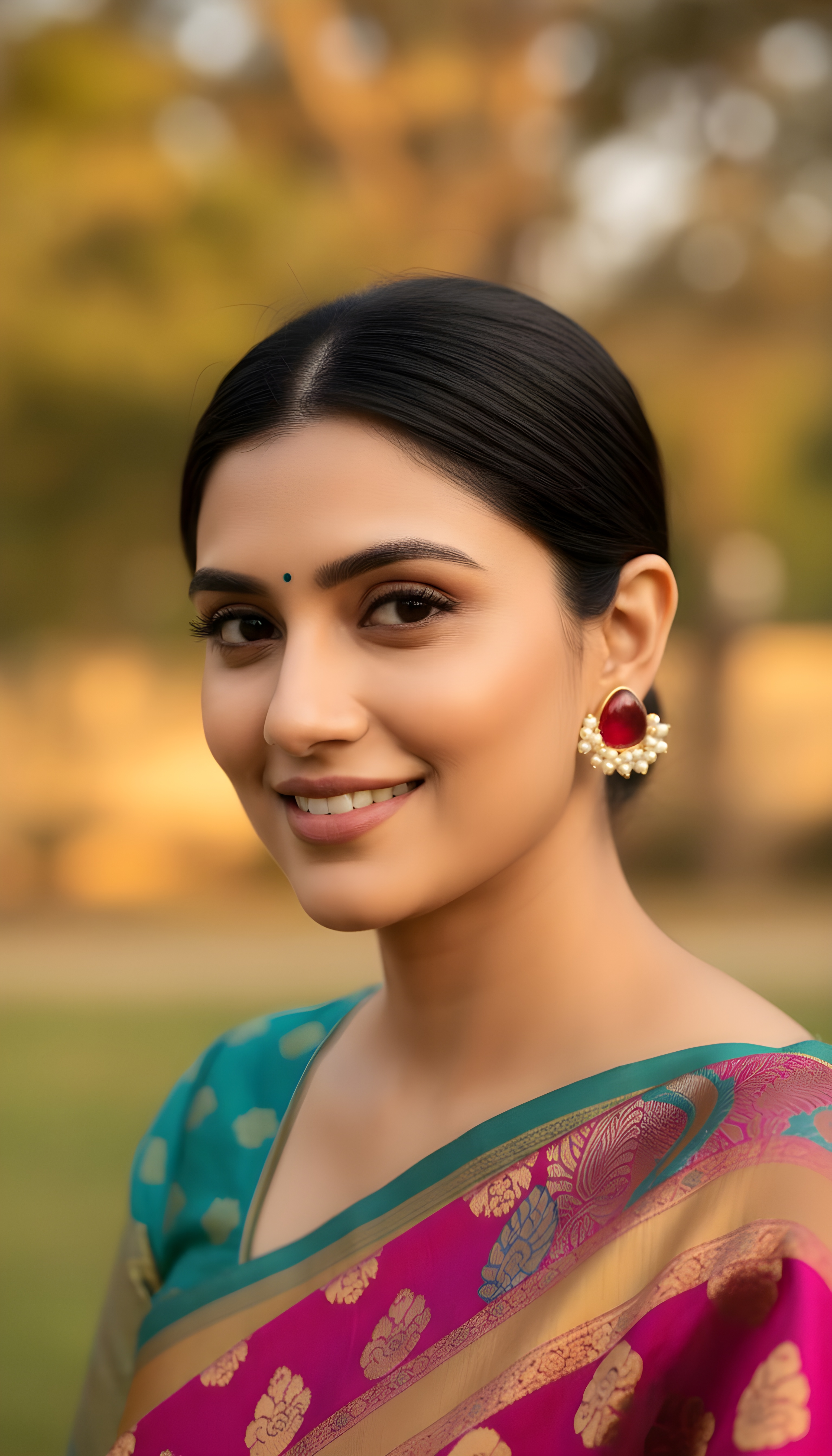 Monalisa Stone Oxidised Silver Replica Dark Blue Studs