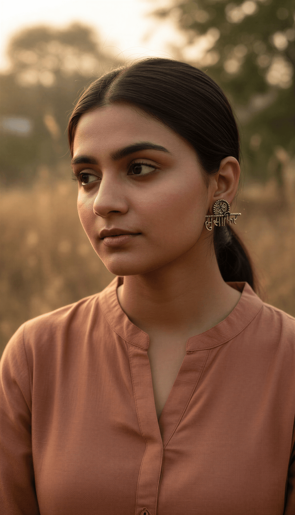 Oxidized Silver Plated Handmade Musafir Studs Earrings For Women - Nishkarsh the royal radiance