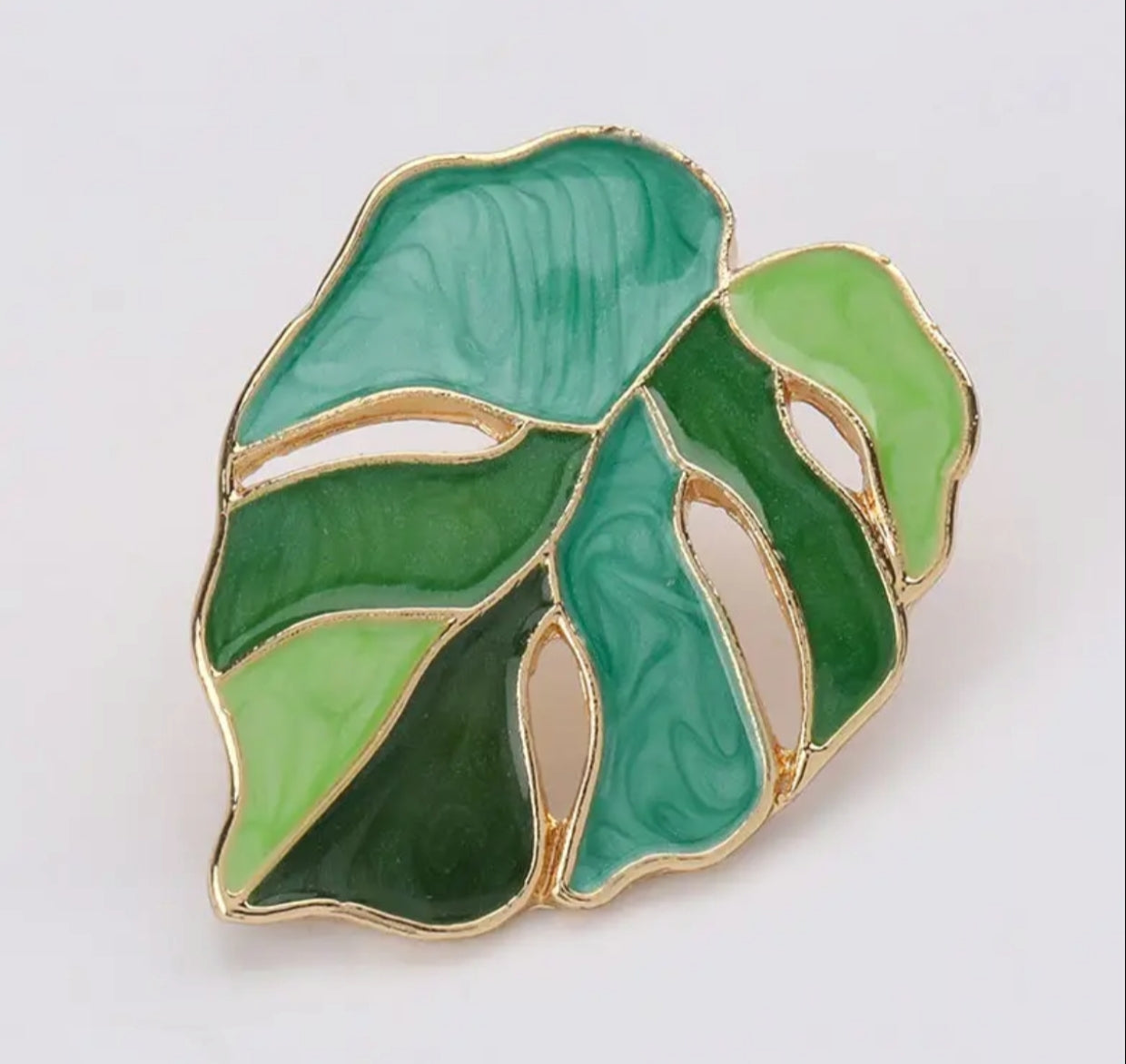 Colorful leaf stud earrings - Nishkarsh the royal radiance