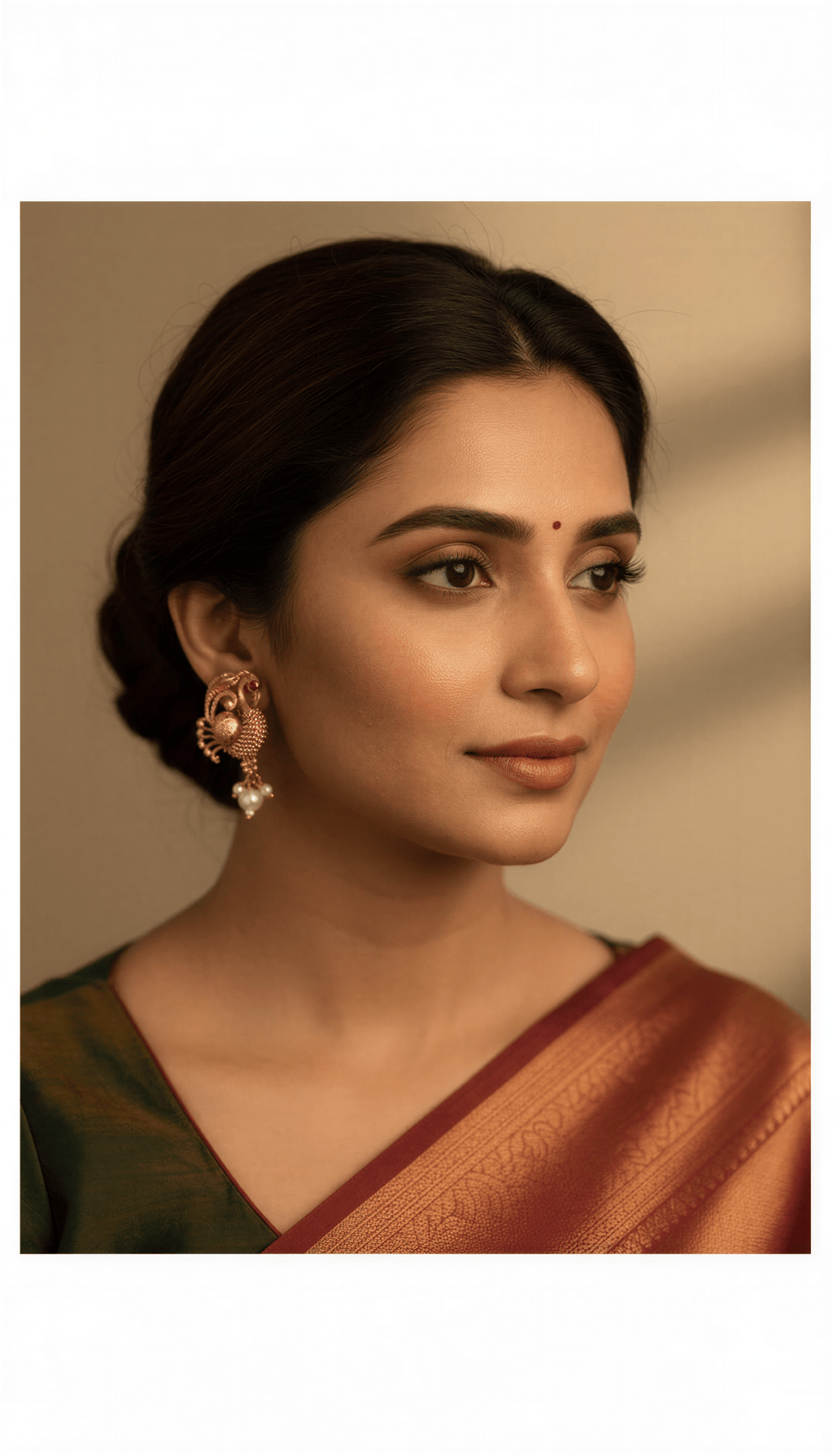 Gold Plated Alloy Peacock Necklace With Earrings Set - Nishkarsh the royal radiance
